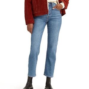 Levi’s Wedgie Straight Ankle Jeans size 28